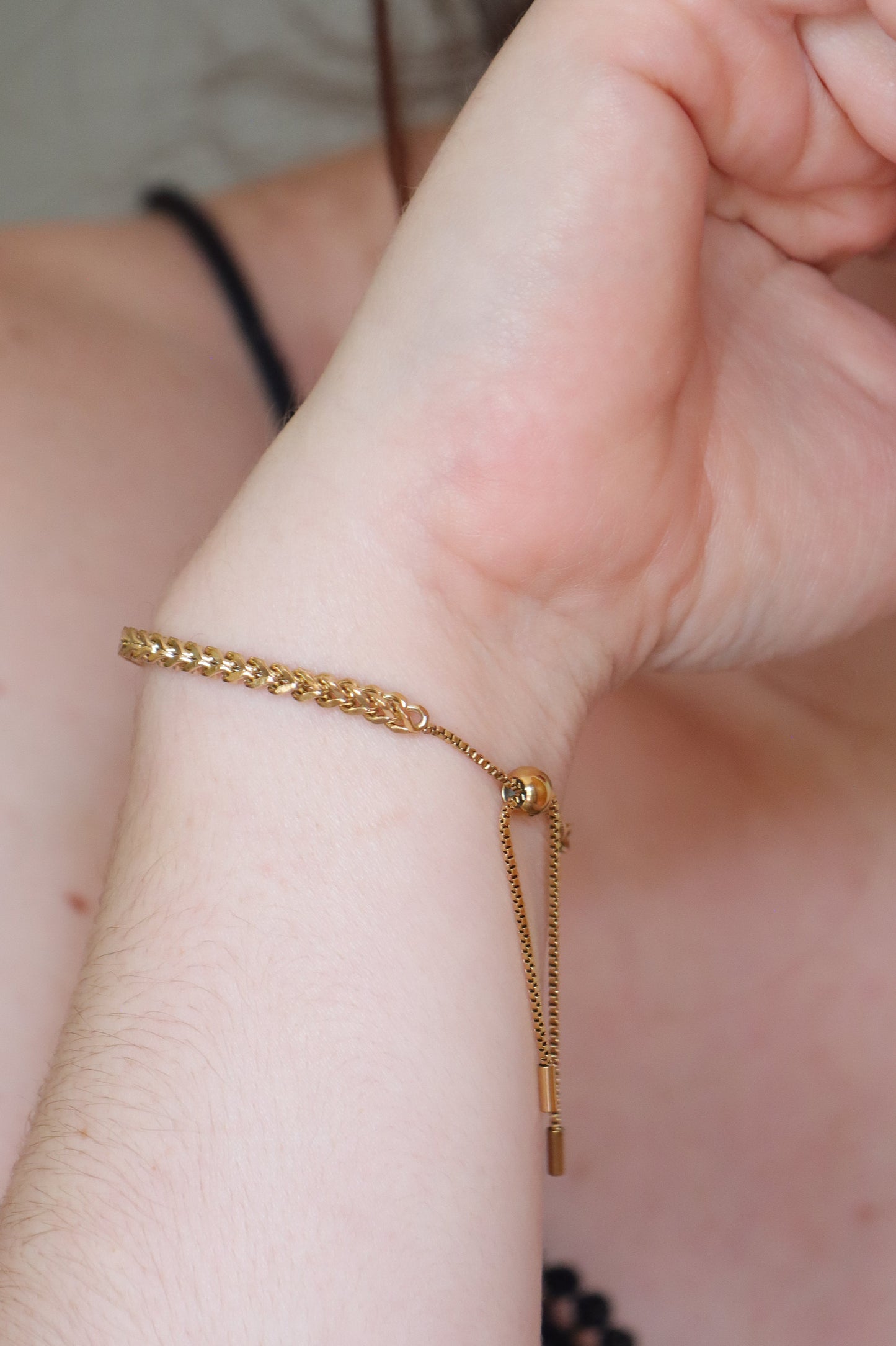 Adjustable Squared Bracelet