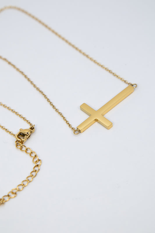 Aurea Cross Necklace