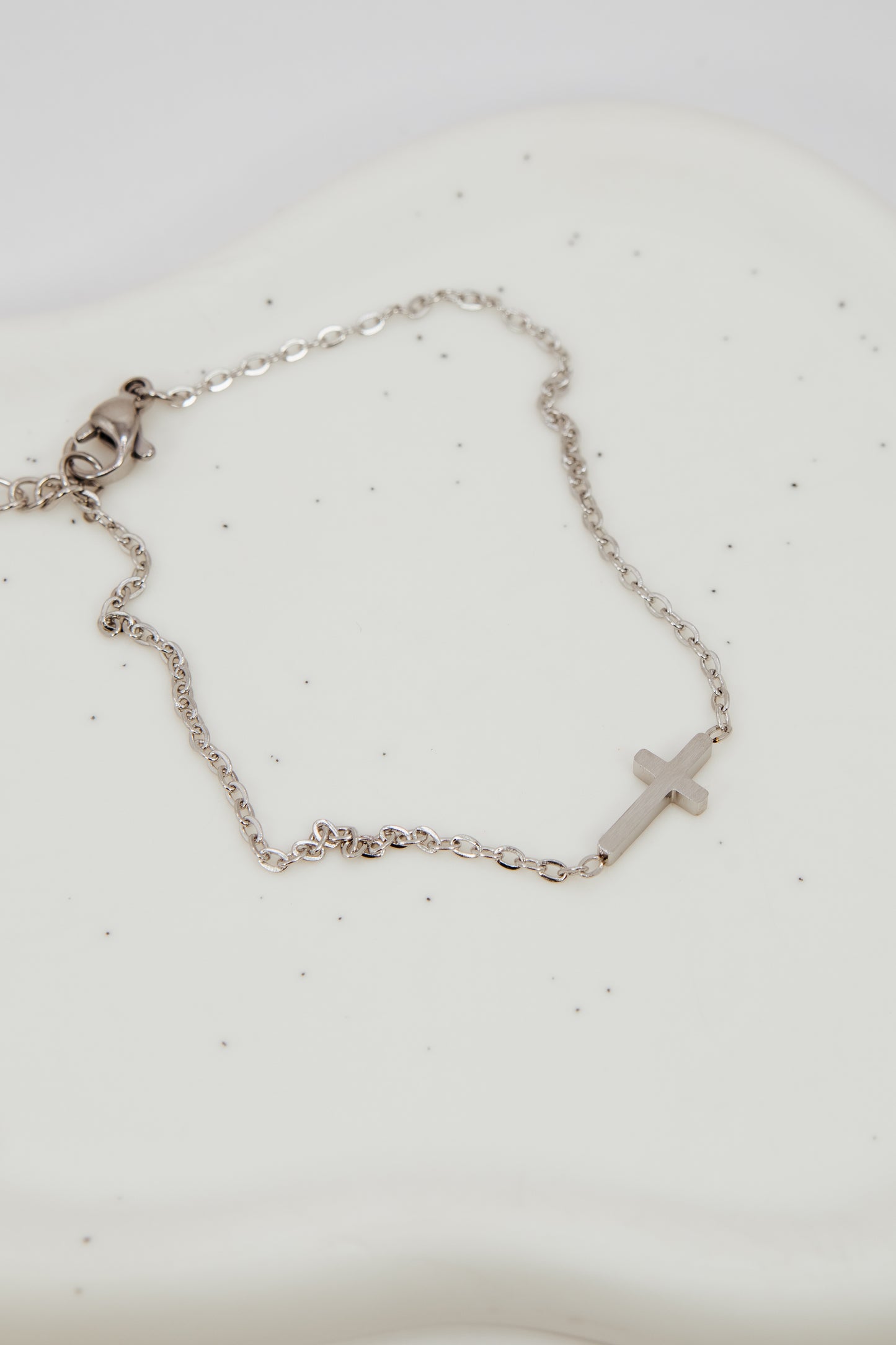 Dainty Cross Bracelet