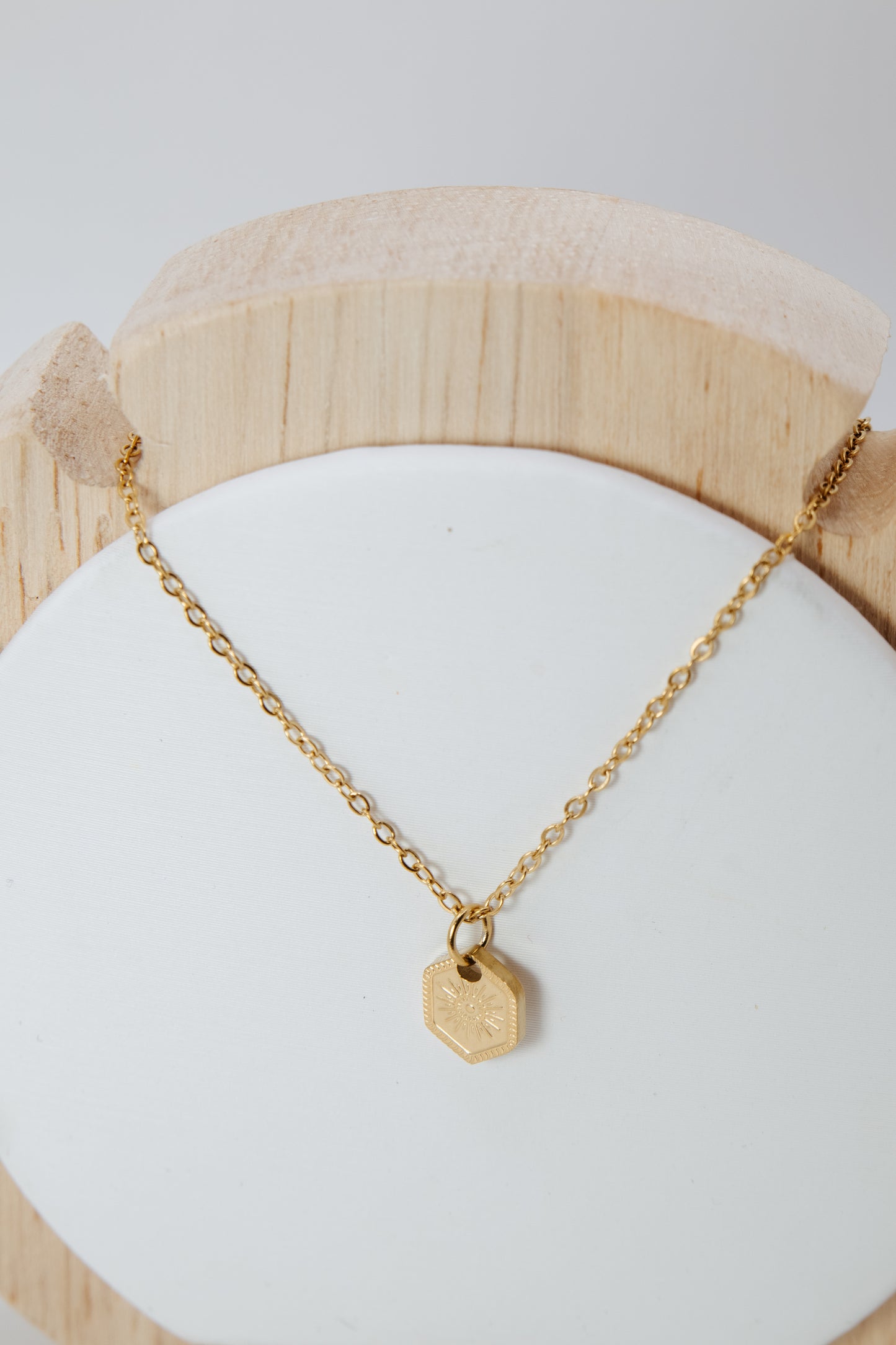 Dainty Sun Charm