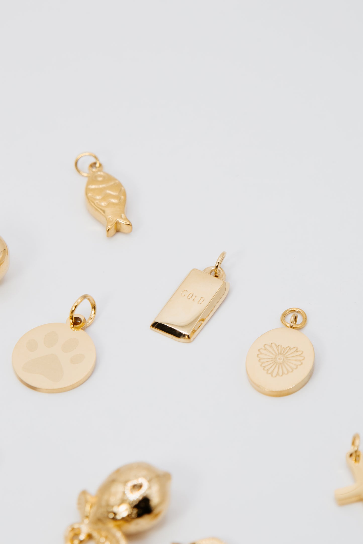 Gold Bar Charm