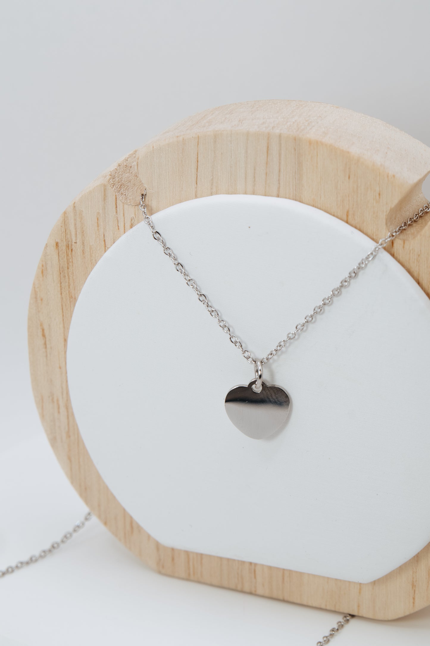 Heart Disk Charm