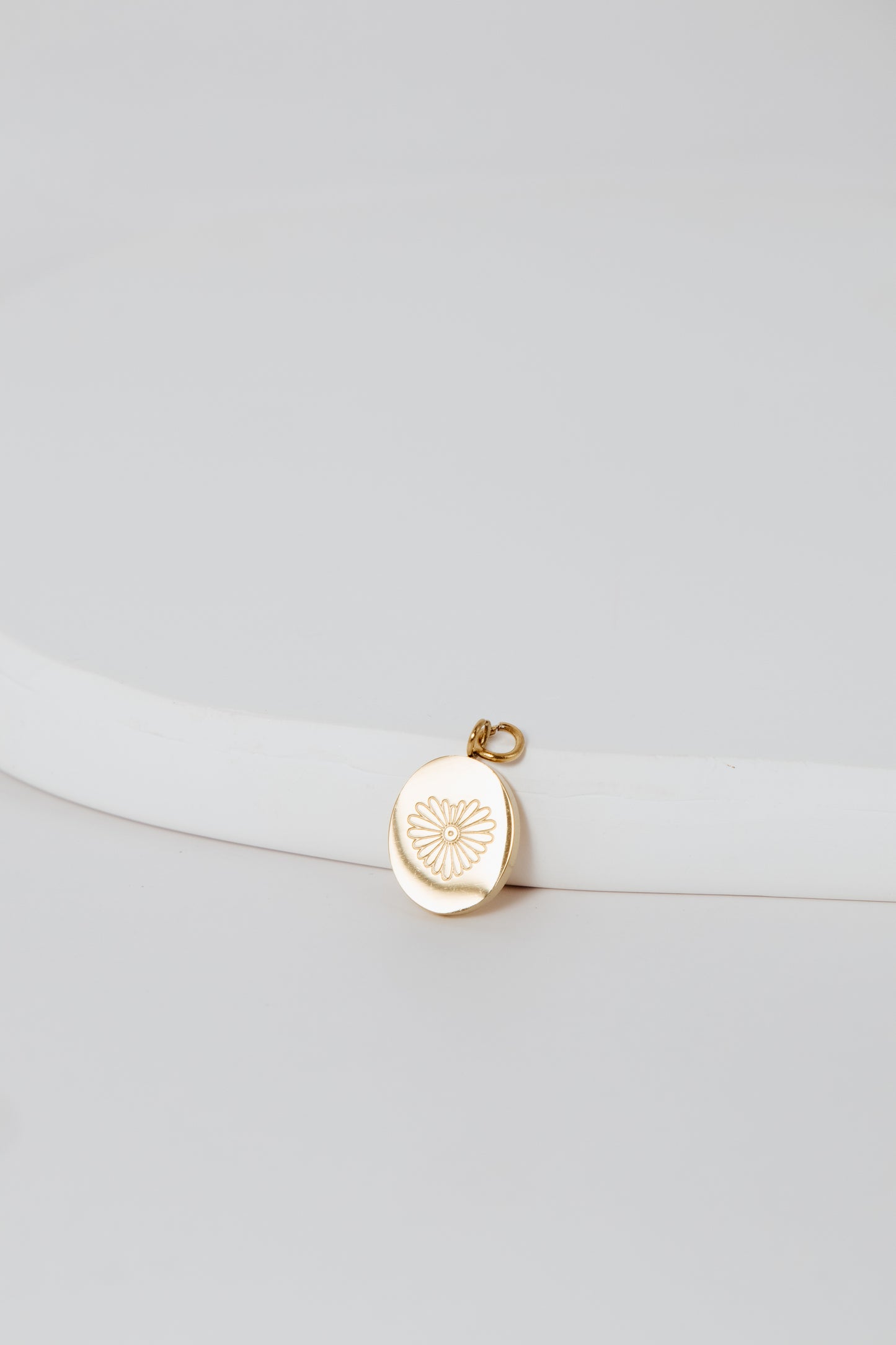 Heart Flower Charm
