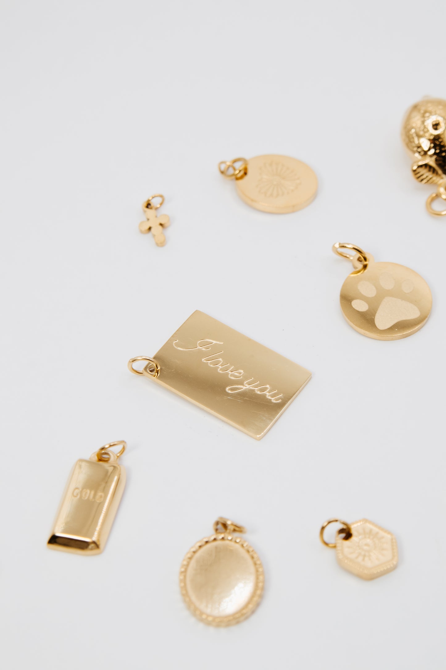 "I Love You" Charm