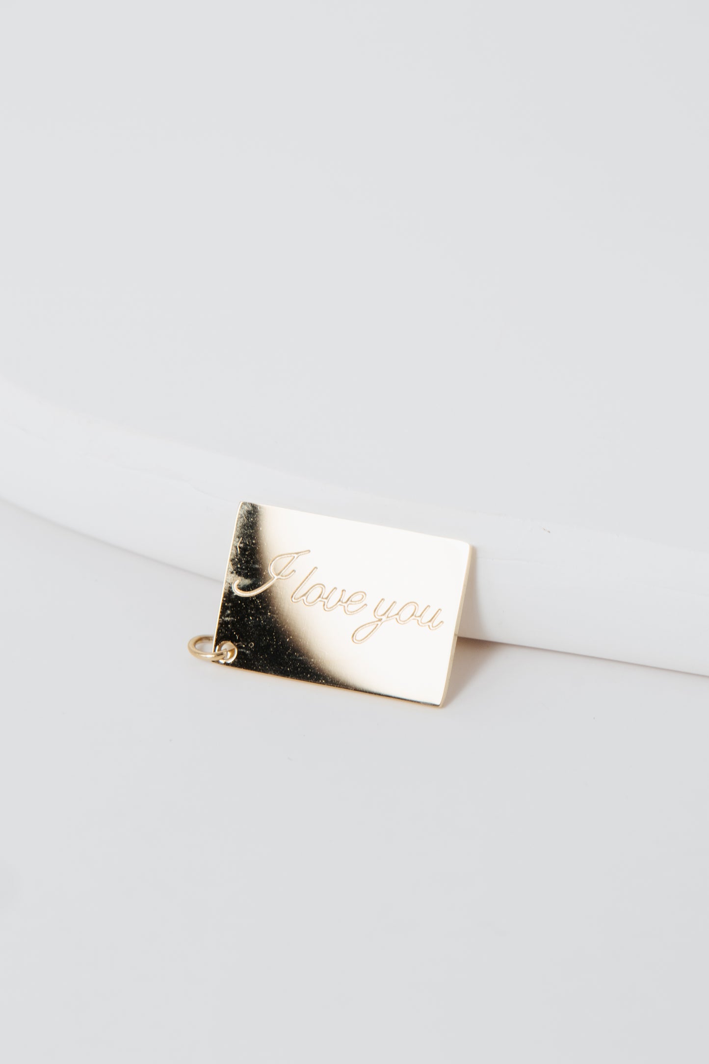 "I Love You" Charm