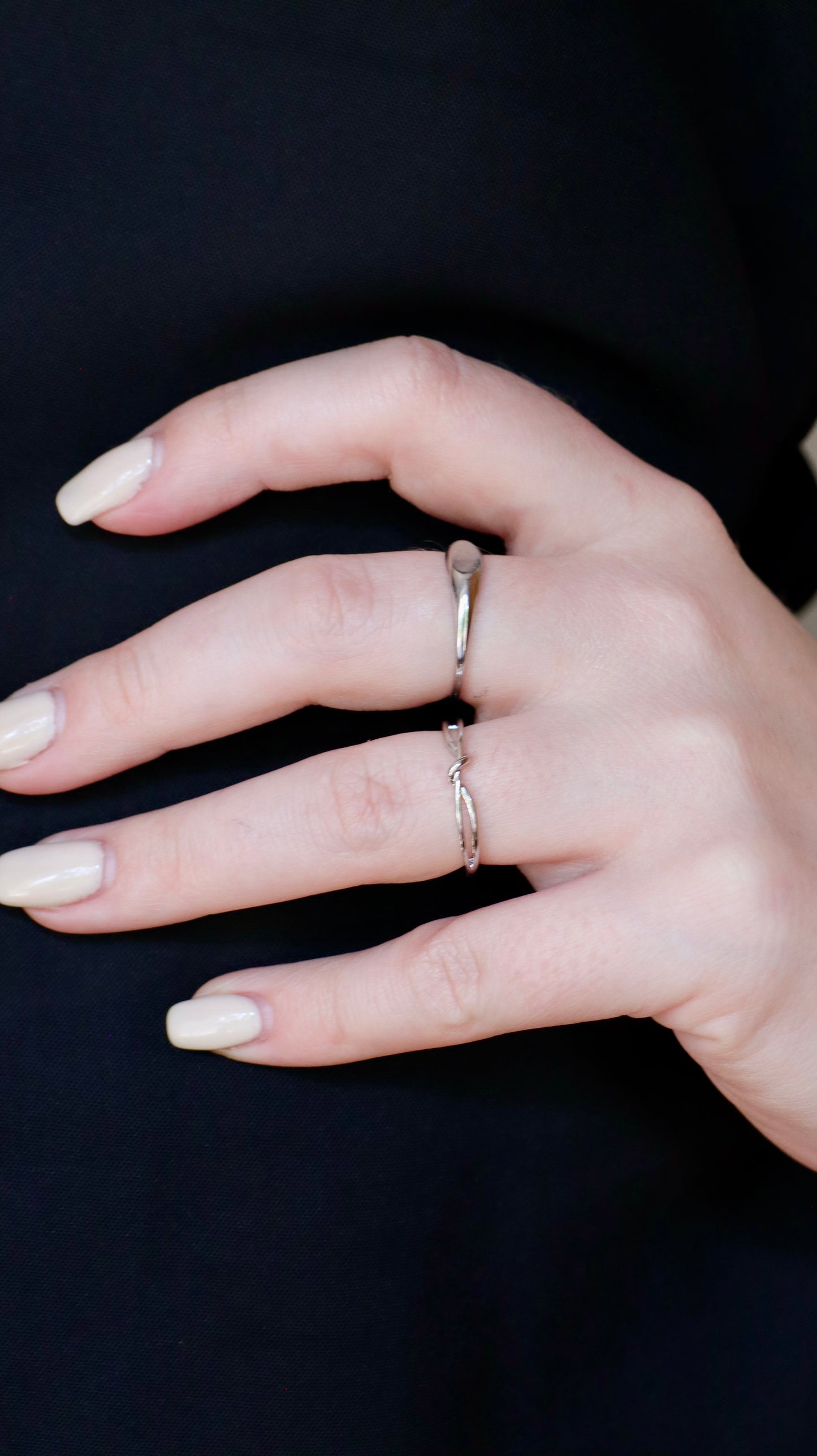 Adjustable Knot Ring