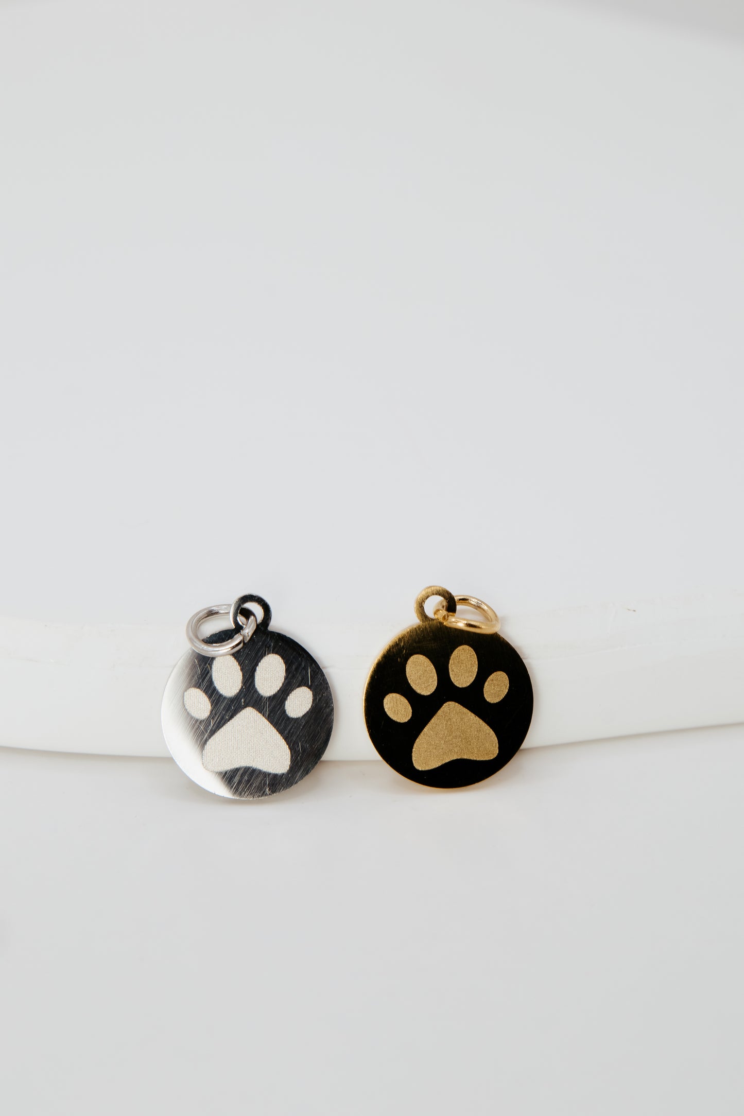 Paw Disk Charm