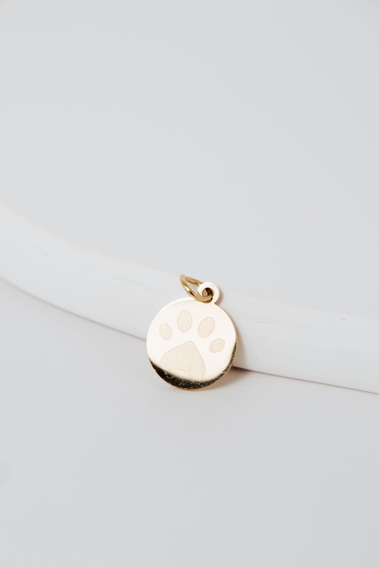 Paw Disk Charm