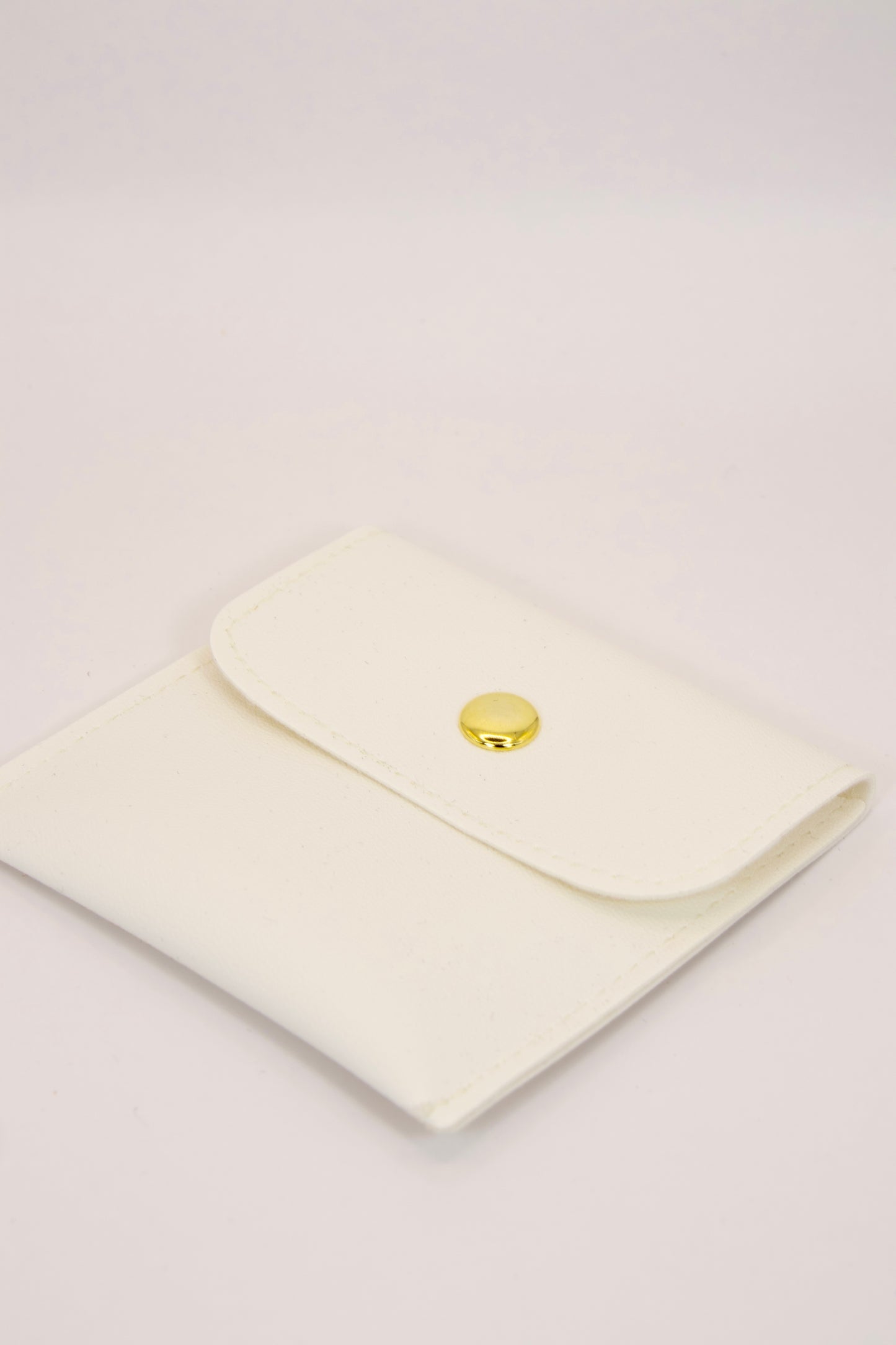 White Jewellery Pouch