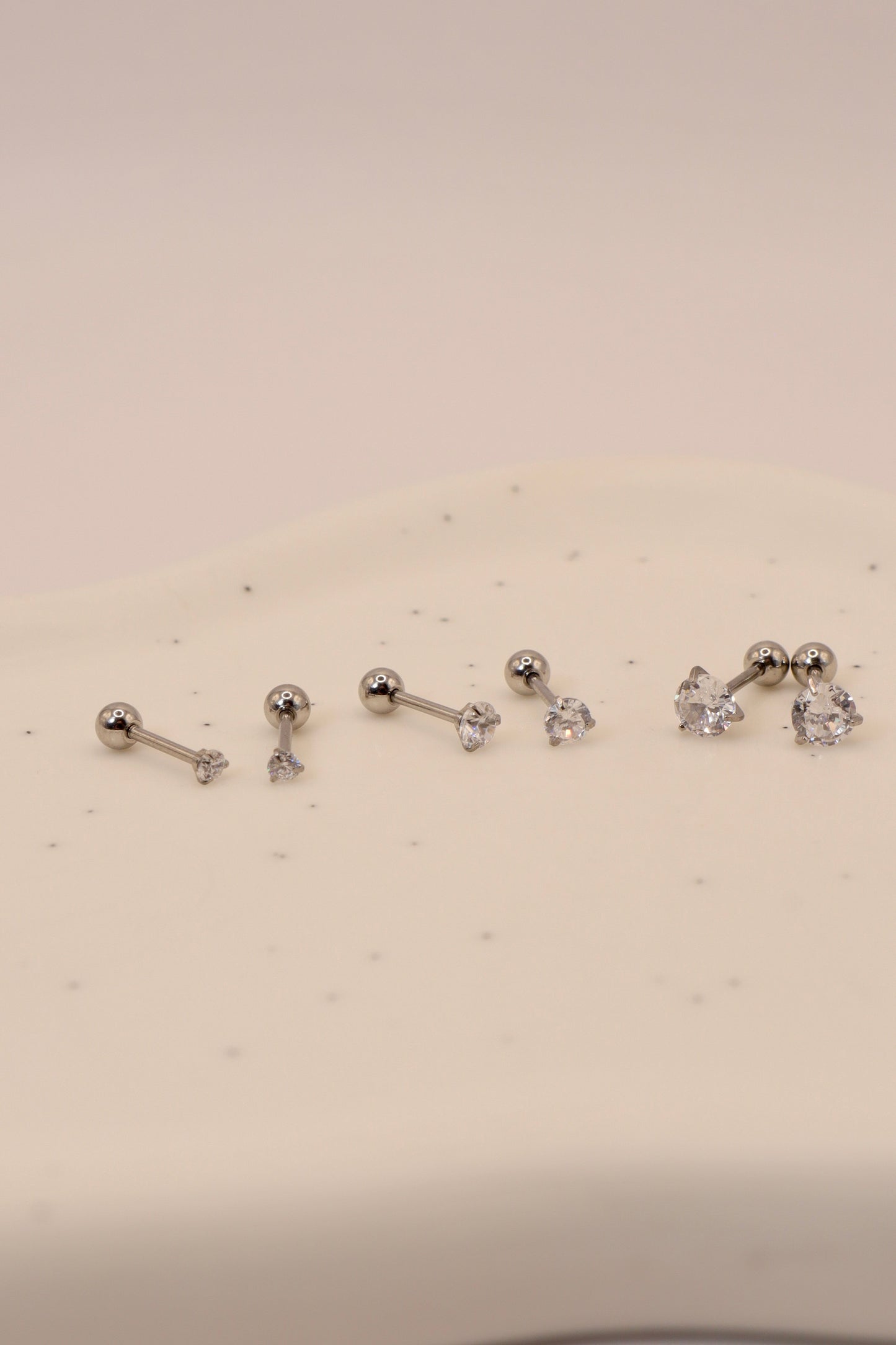 Rhinestone Flat Back Stud Set
