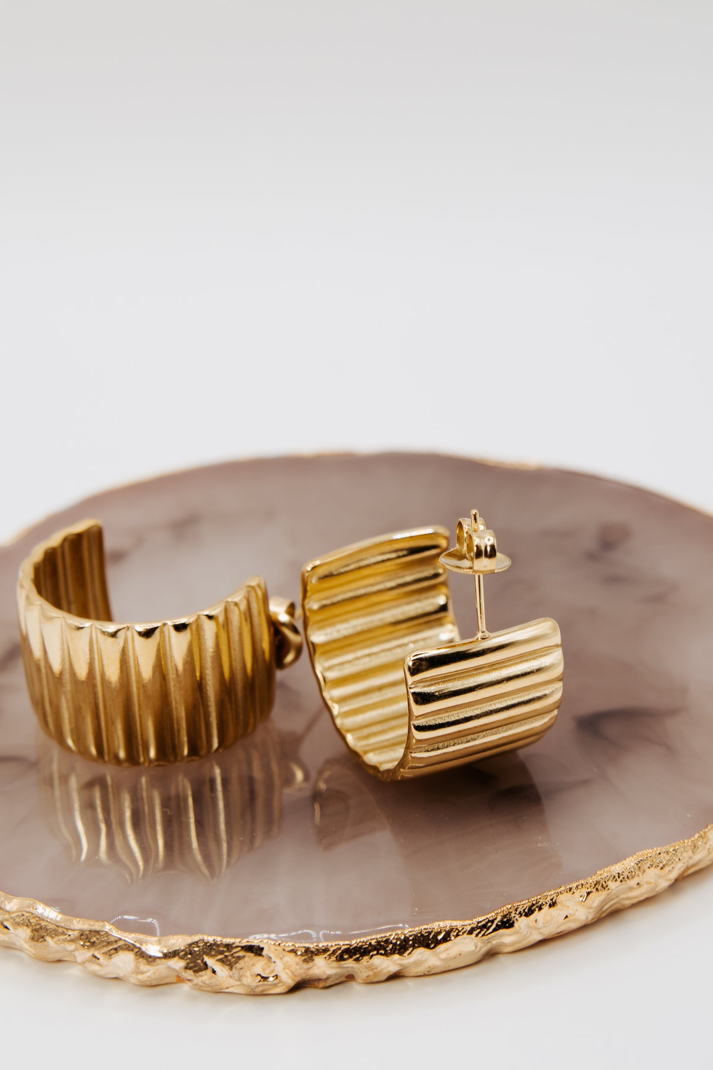 Ribbed Hoops