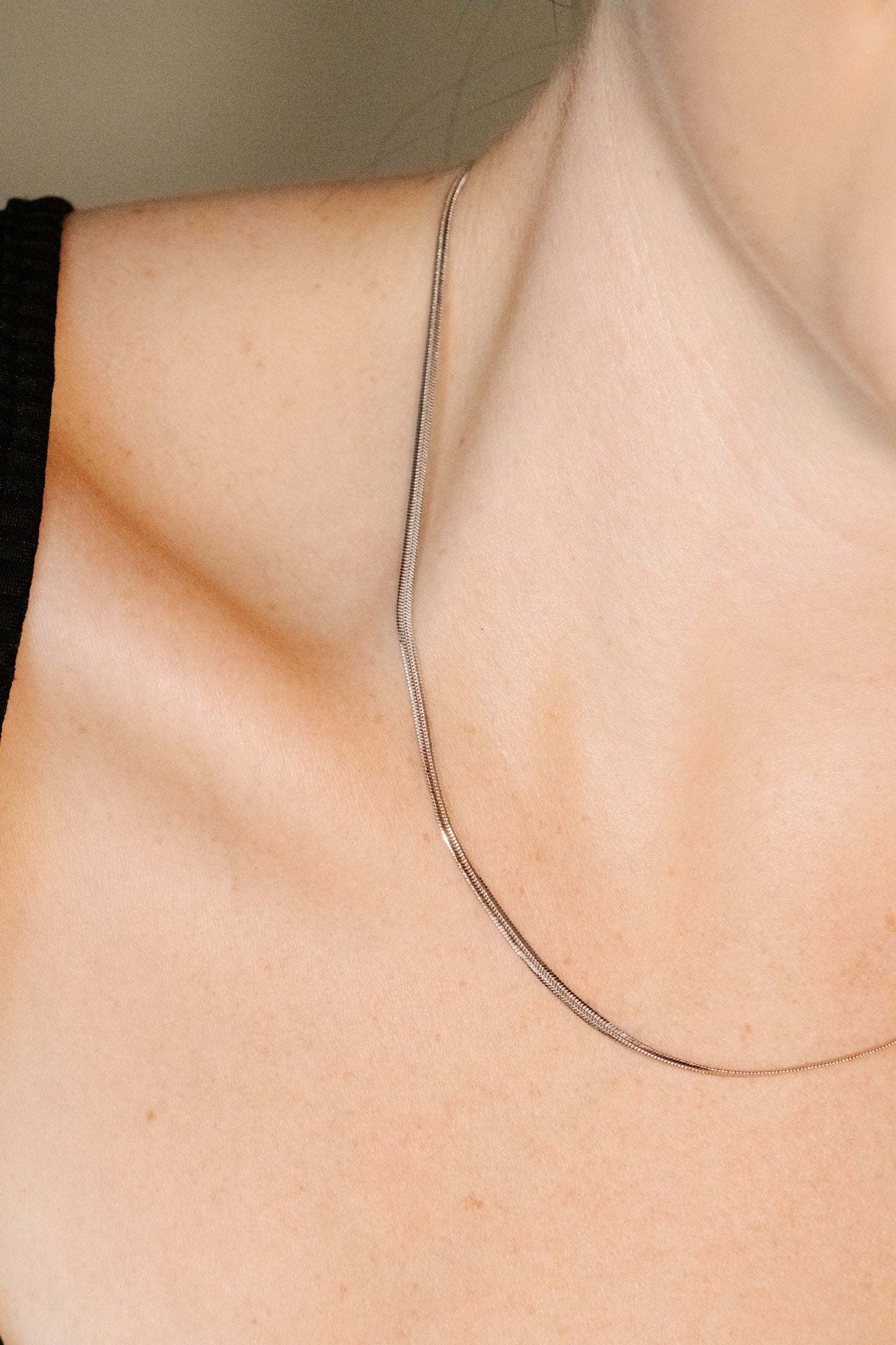2mm Snake Chain Necklace.