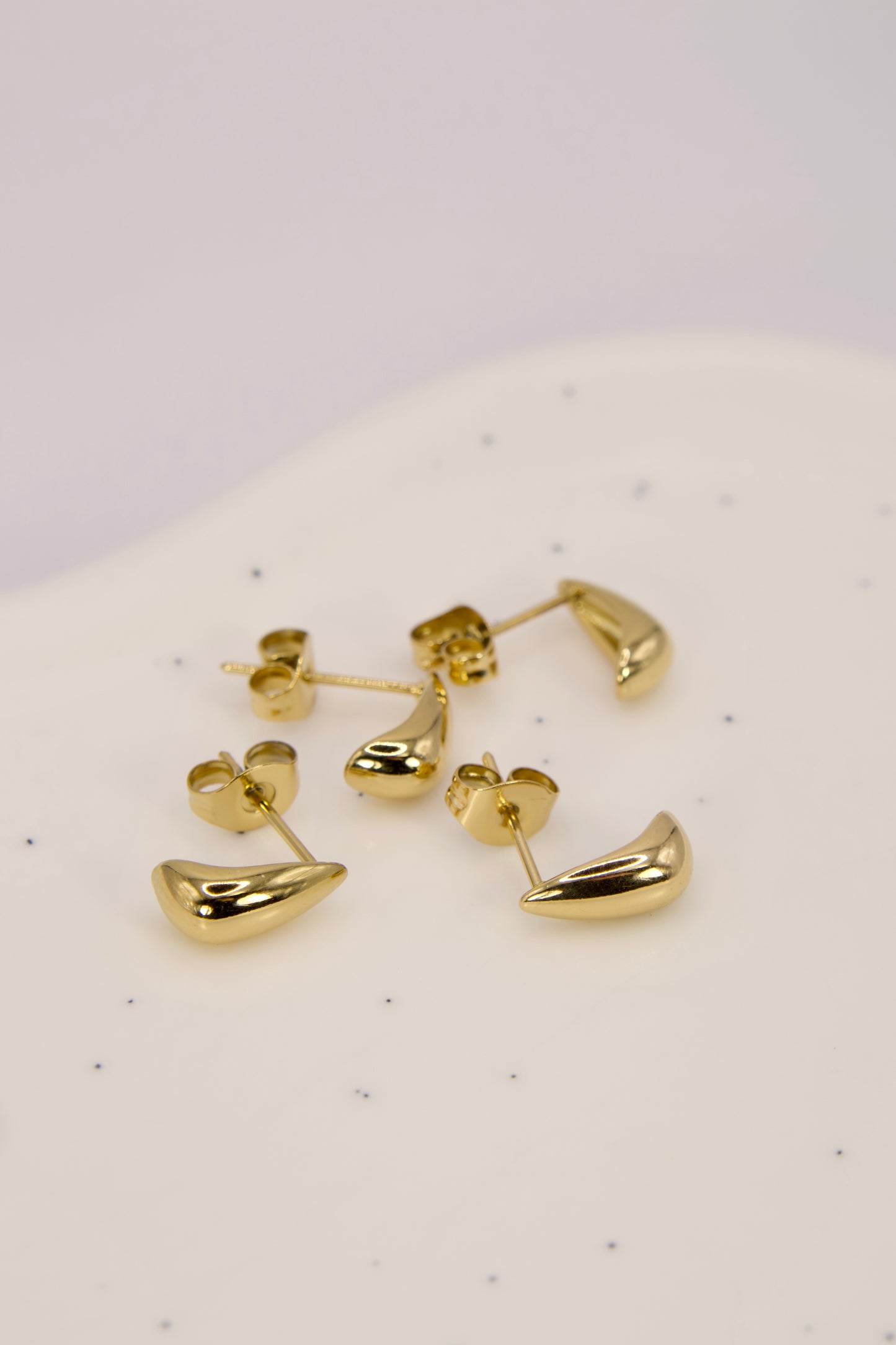 Teardrop Studs