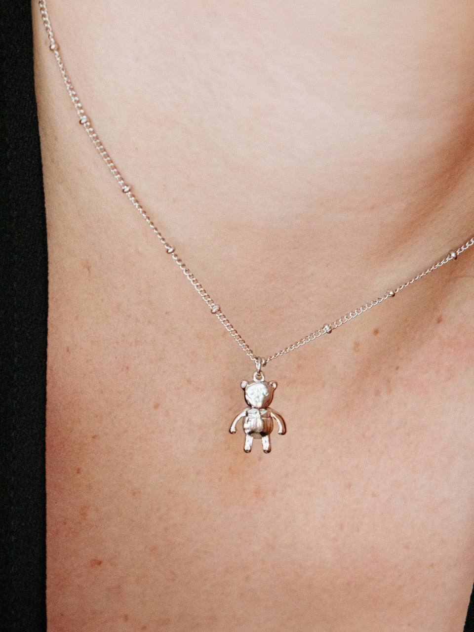 Teddy Charm Necklace