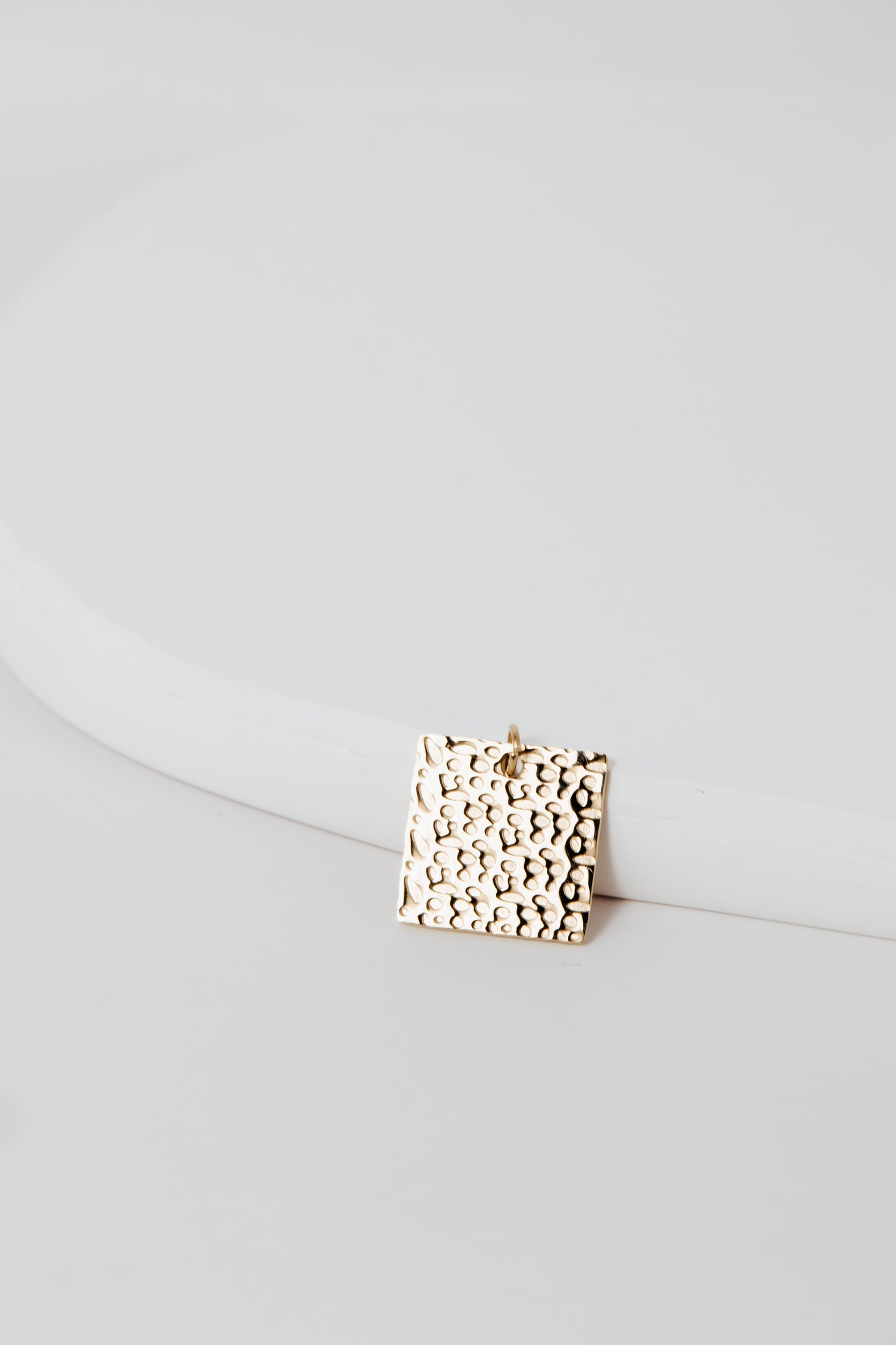 Textured Square Charm