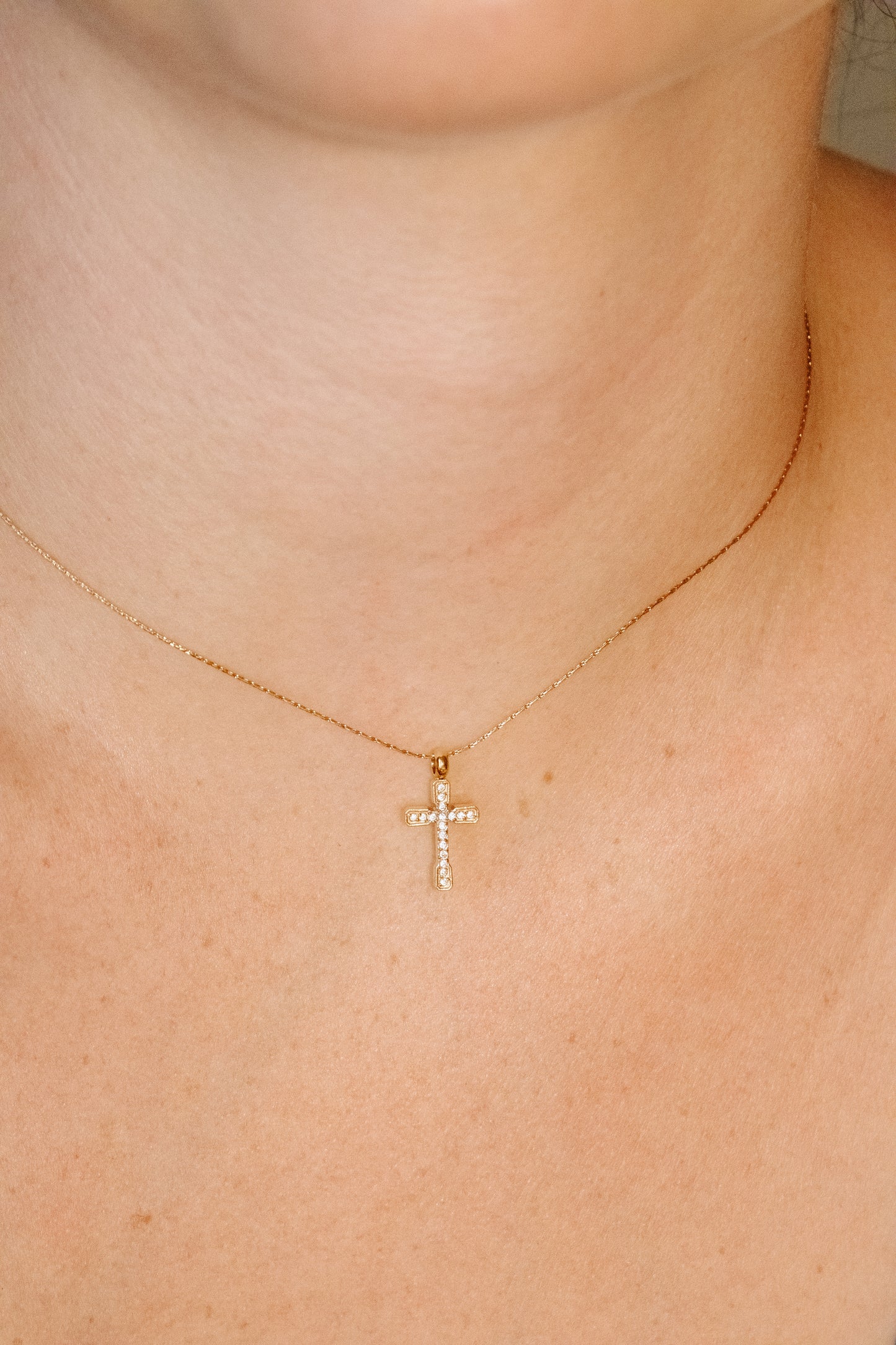 The Valora Cross Necklace.