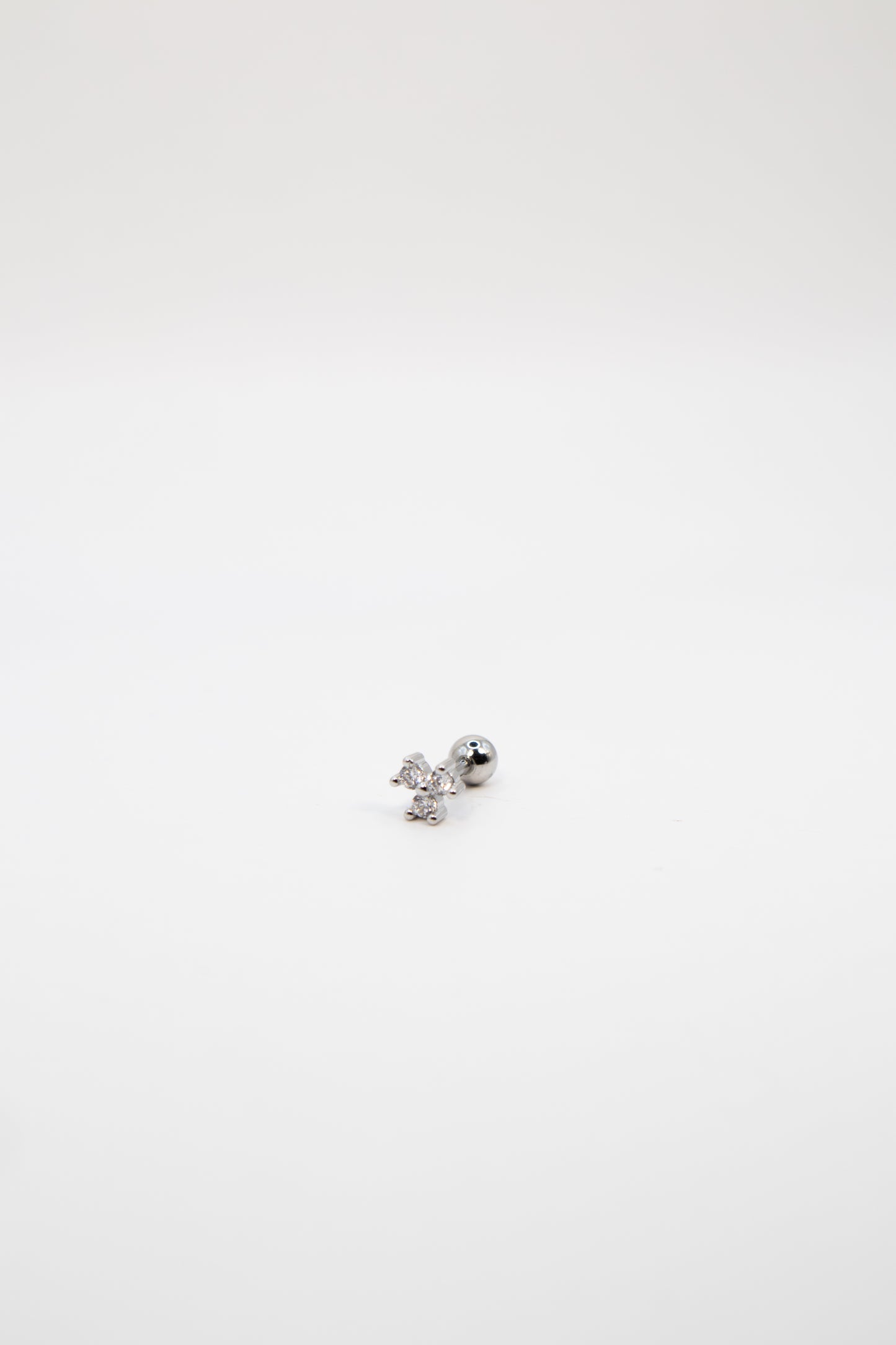 Three Flat Back Stud