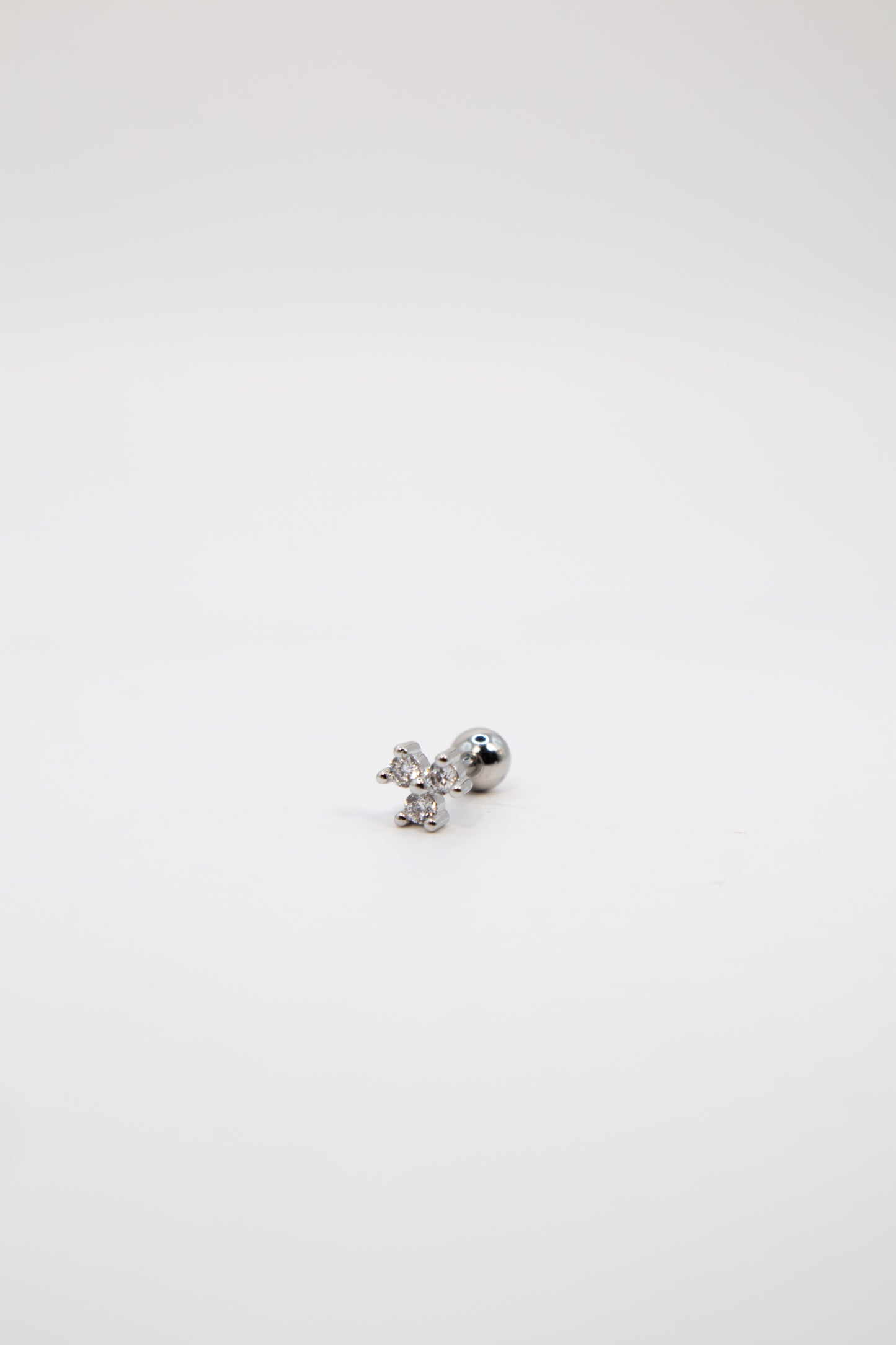 Three Flat Back Stud