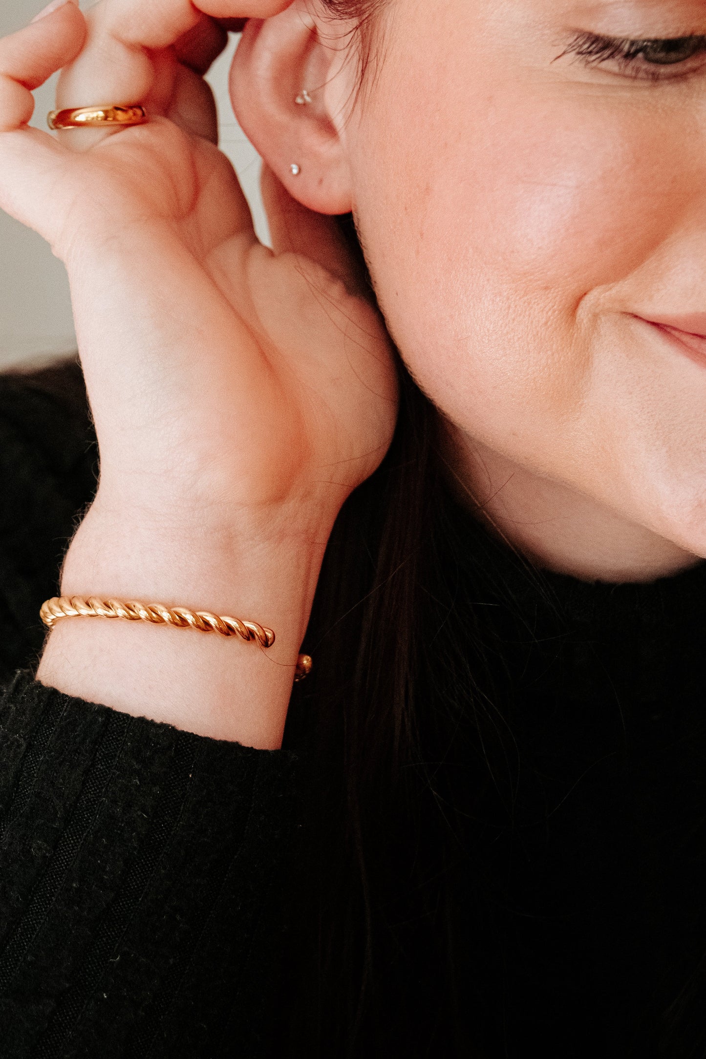 Twisted Cuff Bangle