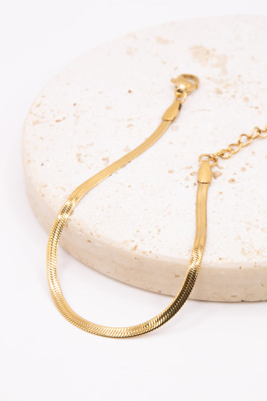 2.5mm Herringbone Bracelet