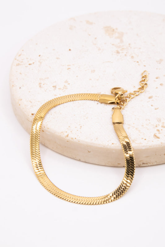 4mm Herringbone Bracelet
