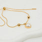 Adjustable Heart Bracelet.