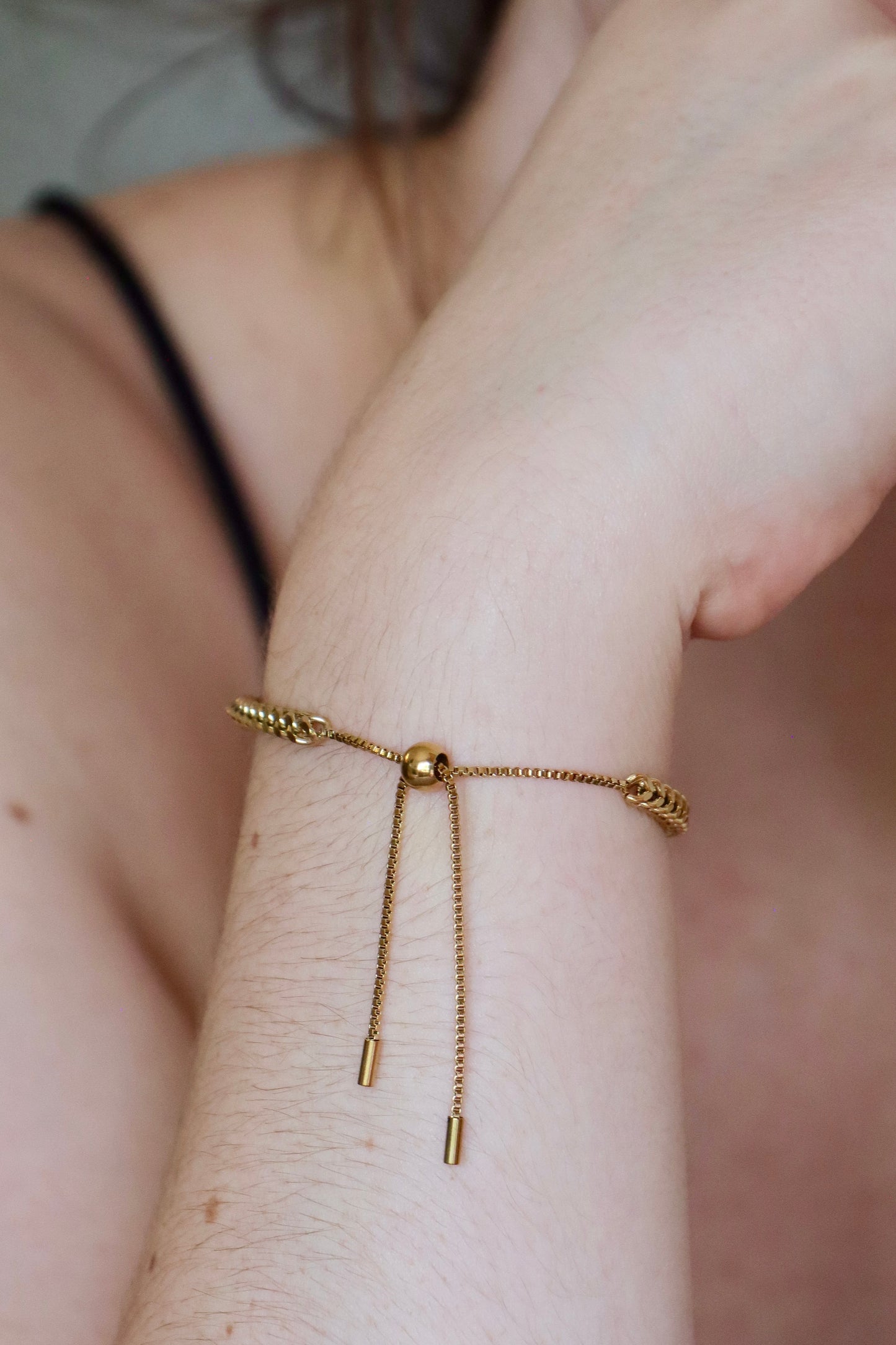 Adjustable Squared Bracelet