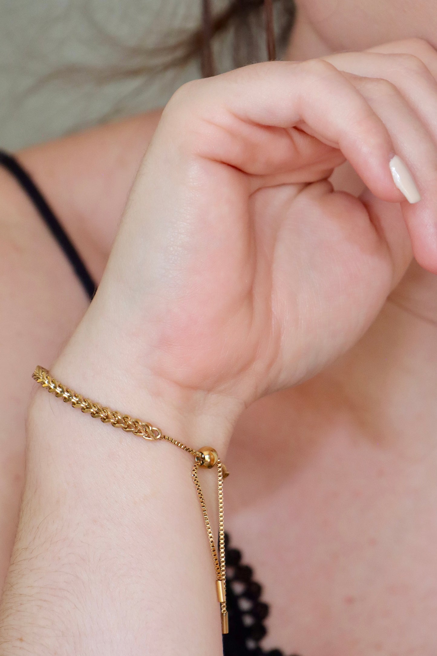 Adjustable Squared Bracelet