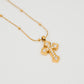 Antique Cross Necklace.