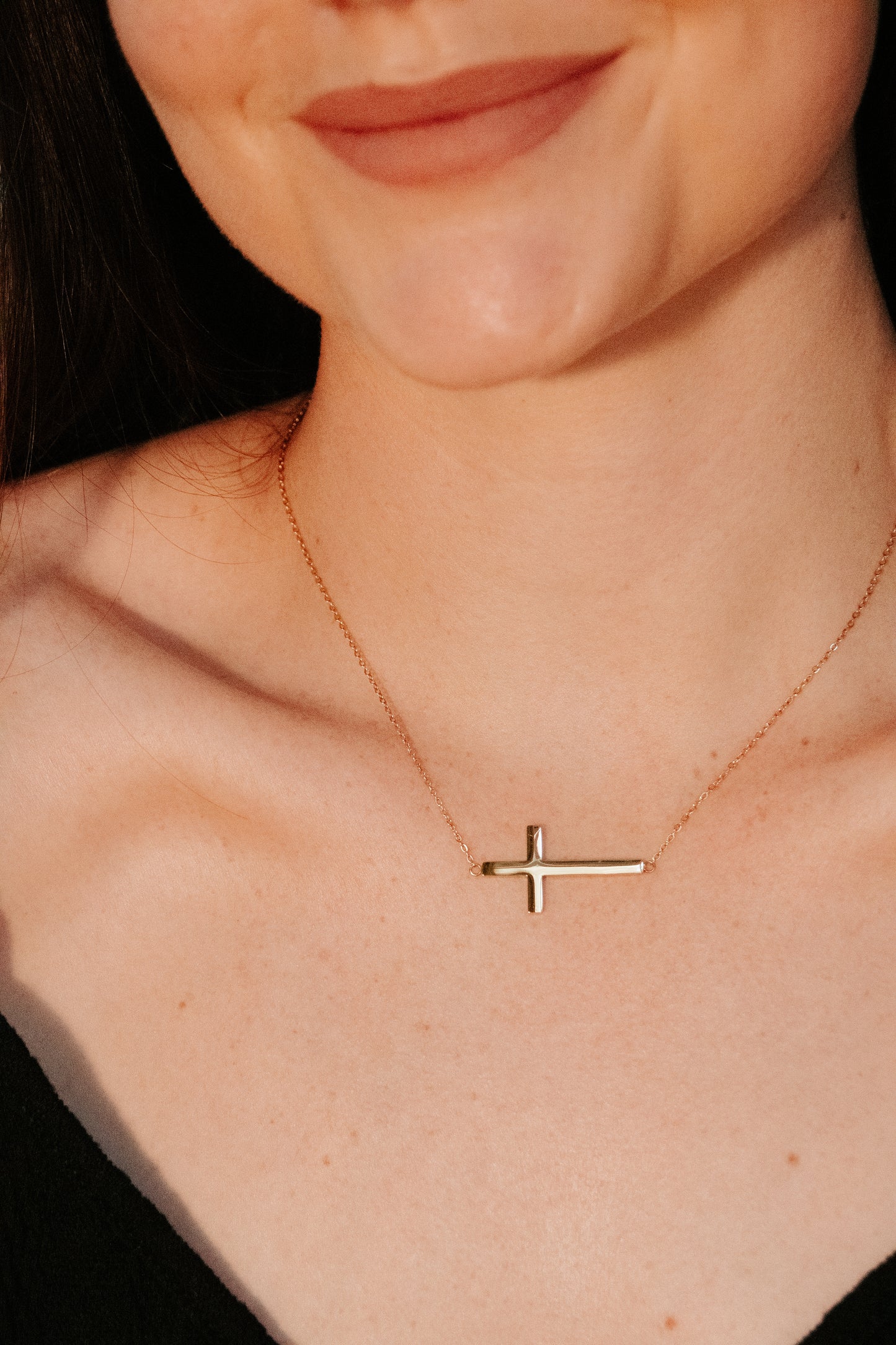 Aurea Cross Necklace