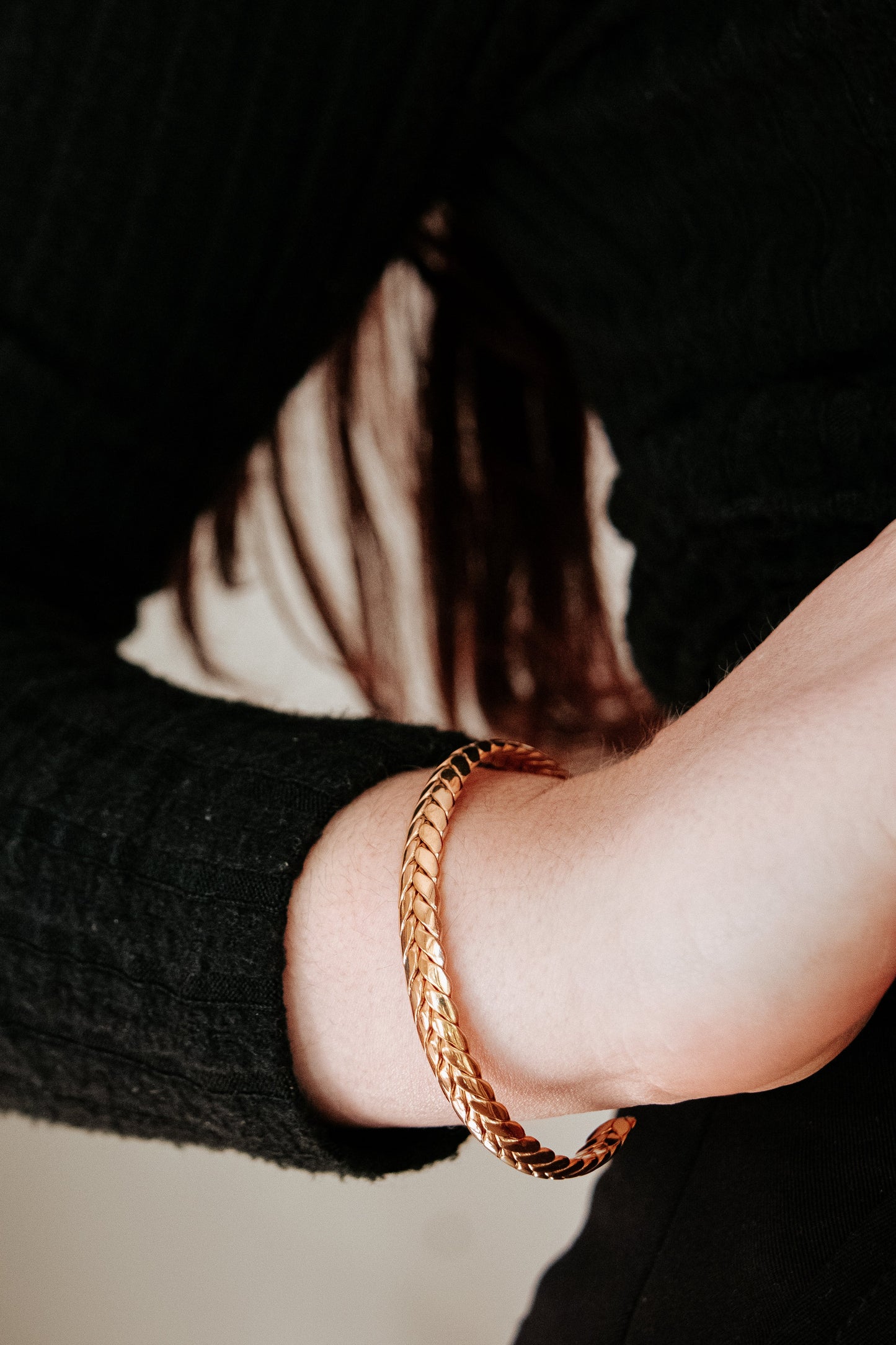 Braided Cuff Bangle