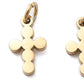 Bubble Cross Charm