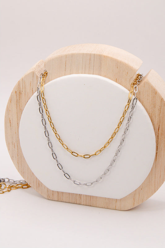 Mini Paperclip Necklace
