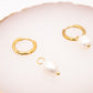 Classic Freshwater Pearl Huggies