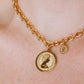 Coin Link Necklace