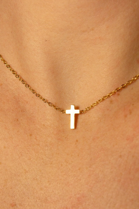 Plain Cross Necklace