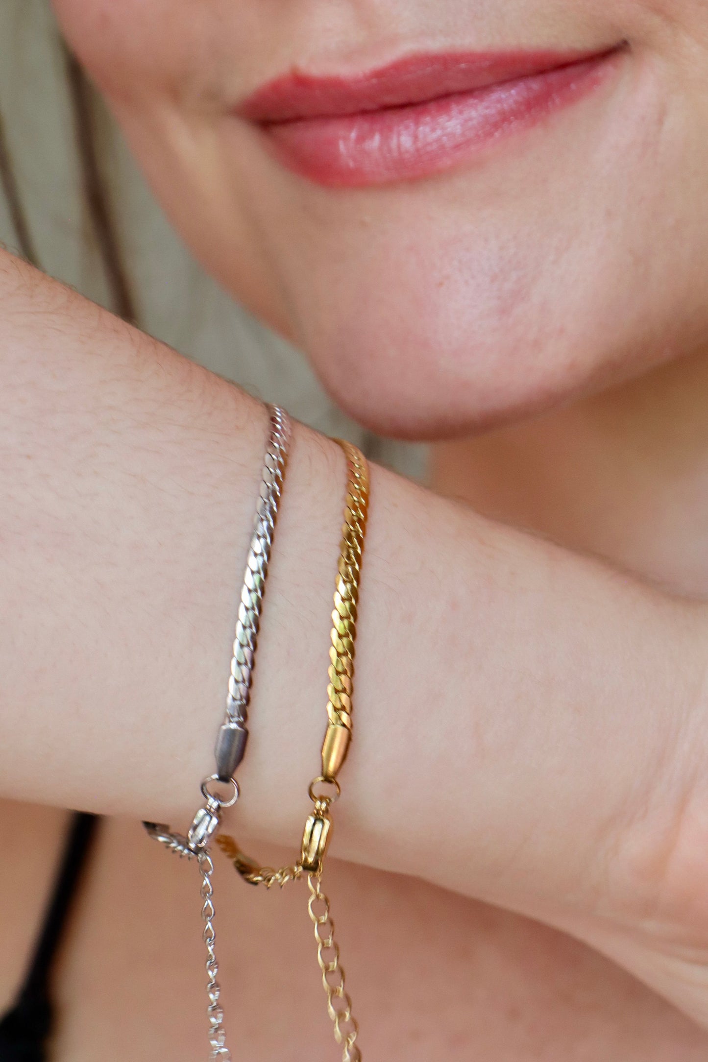 Curb Design Bracelet