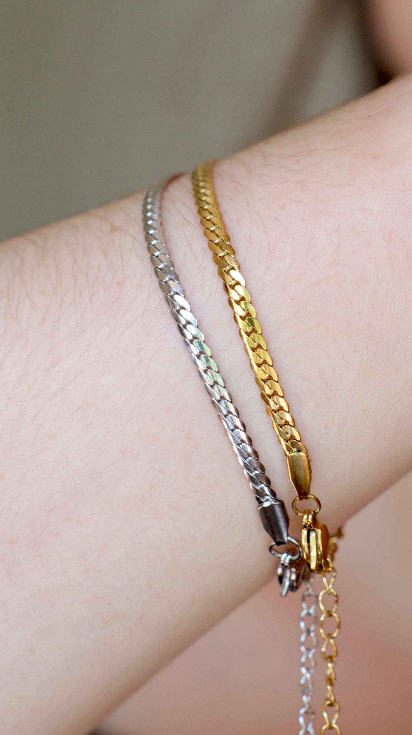 Curb Design Bracelet