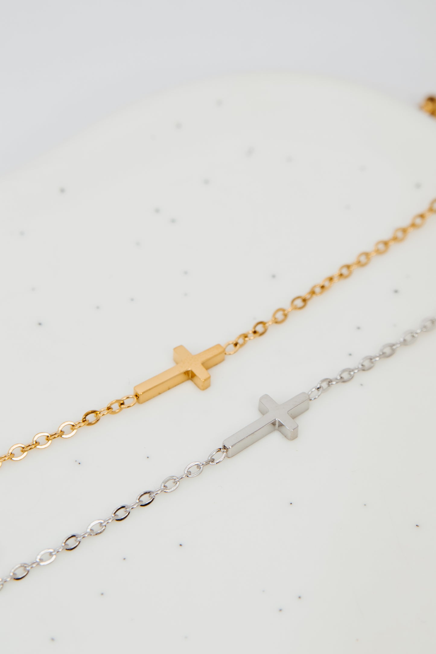 Dainty Cross Bracelet
