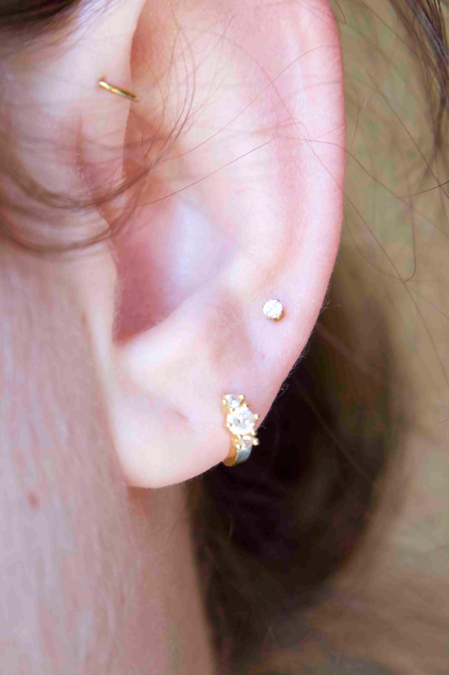Dainty Rhinestone Studs