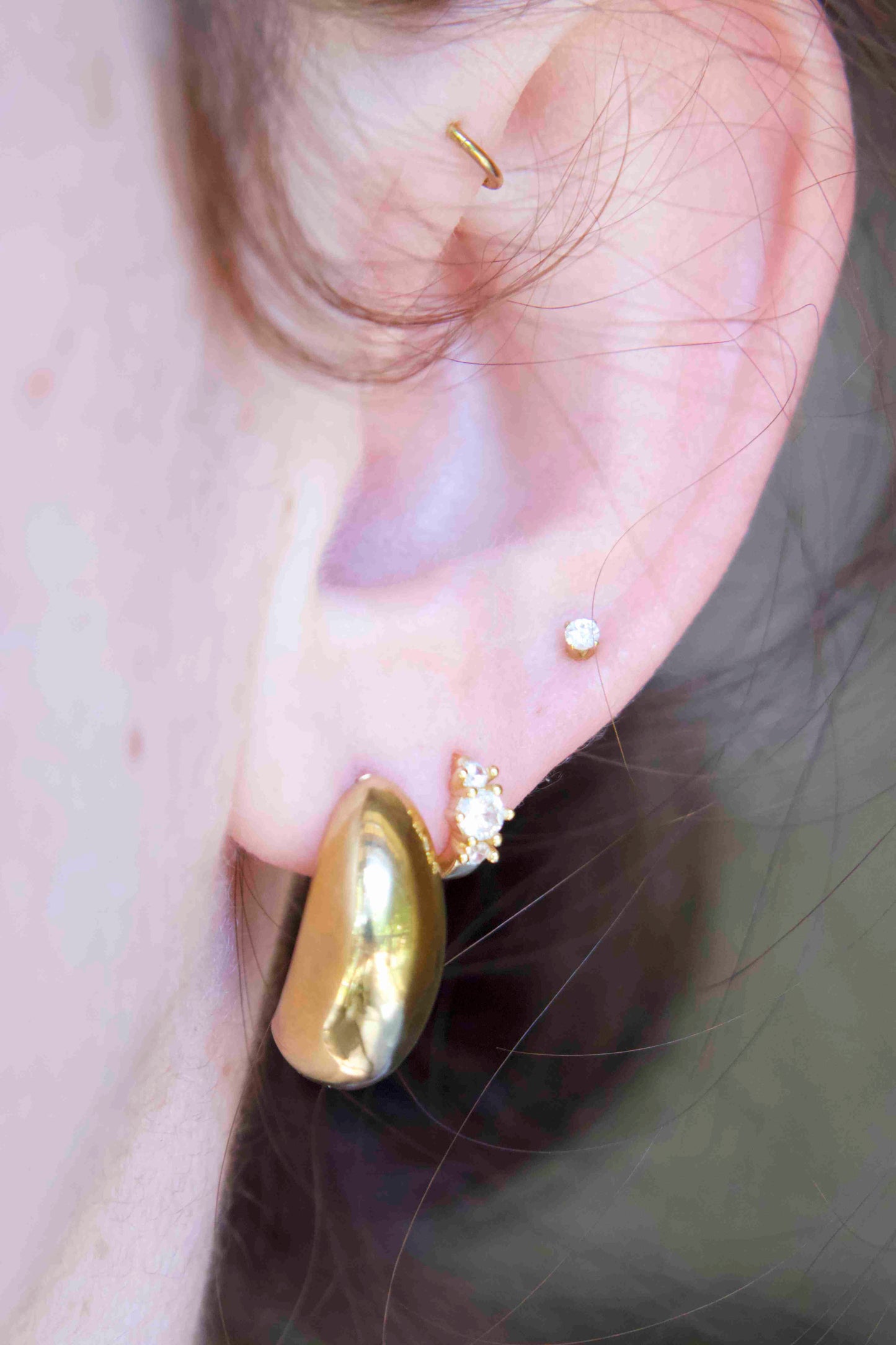 Dainty Rhinestone Studs