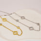 Dainty Clover Necklace