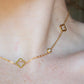 Dainty Clover Necklace