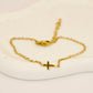 Dainty Cross Bracelet