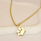 Paw Charm Necklace