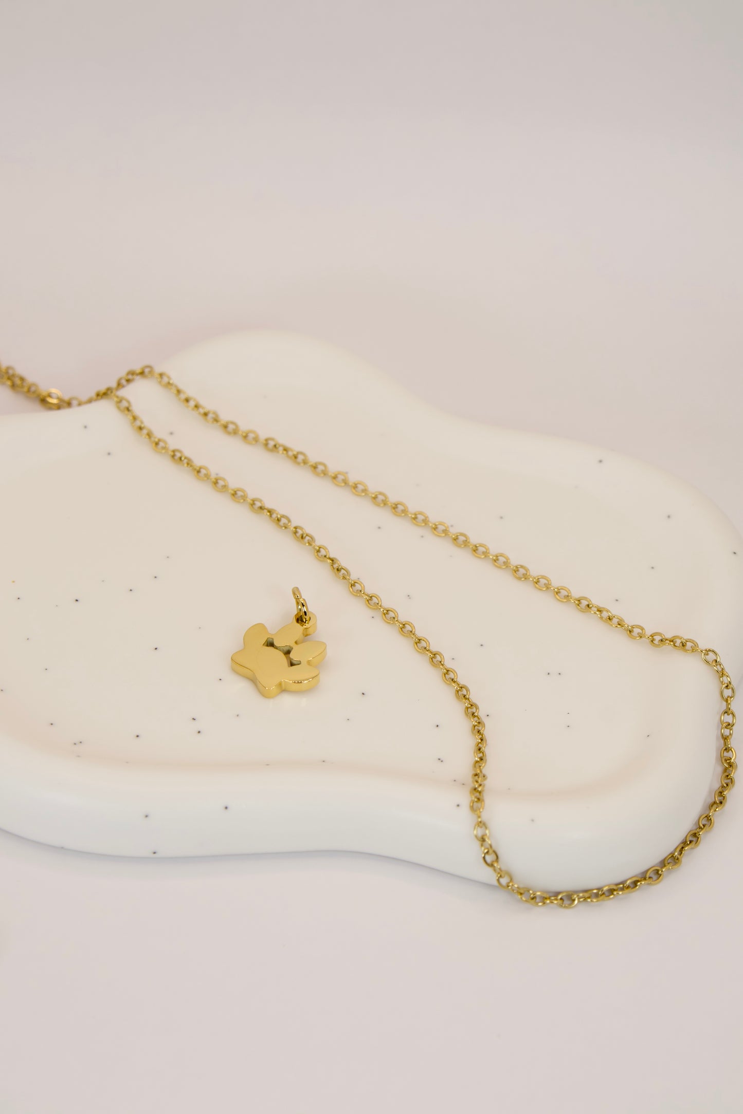 Paw Charm Necklace