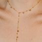 Drop Lariat Necklace.