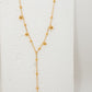 Drop Lariat Necklace.