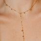 Drop Lariat Necklace.