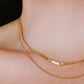 Gold Duo Necklace